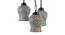 Abdiel Multicolor Glass Cluster Hanging Light (Multicolor) by Urban Ladder - Design 1 Side View - 612668
