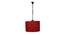 Callen Maroon  Natural Fiber  Hanging Light (Maroon) by Urban Ladder - Design 1 Side View - 612669