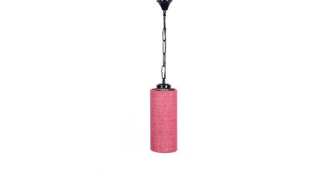 Rodrigo Pink  Natural Fiber  Hanging Light (Pink) by Urban Ladder - Design 1 Side View - 612682