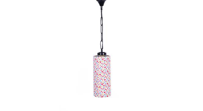 Jaziel Multicolor  Fabric  Hanging Light (Multicolor) by Urban Ladder - Design 1 Side View - 612685