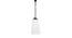 Landen White  Natural Fiber  Hanging Light (White) by Urban Ladder - Design 1 Side View - 612689