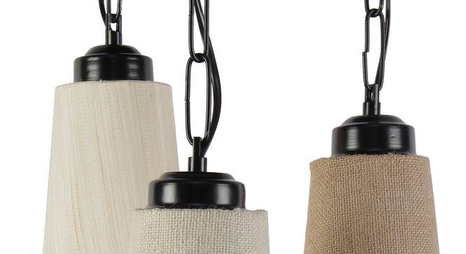 Ahmad Multicolor Fabric Cluster Hanging Light (Multicolor) by Urban Ladder - Design 1 Side View - 612699