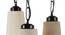 Ahmad Multicolor Fabric Cluster Hanging Light (Multicolor) by Urban Ladder - Design 1 Side View - 612699