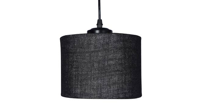Hugo Black Natural Fiber Cluster Hanging Light (Black) by Urban Ladder - Design 1 Side View - 612726