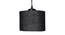 Hugo Black Natural Fiber Cluster Hanging Light (Black) by Urban Ladder - Design 1 Side View - 612726