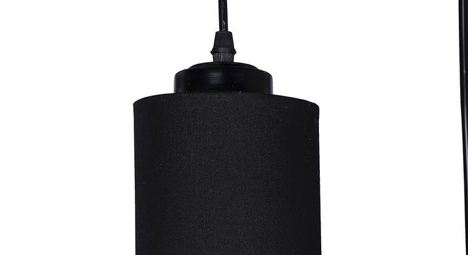Milan Black Fabric Cluster Hanging Light (Black) by Urban Ladder - Design 1 Side View - 612728