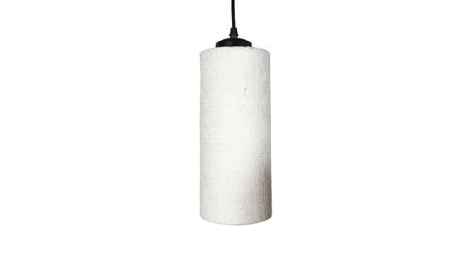 Briggs White Natural Fiber Cluster Hanging Light (White) by Urban Ladder - Design 1 Side View - 612732