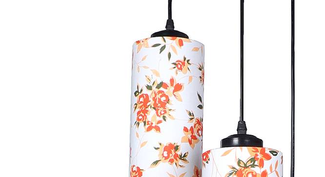 Kashton Multicolor Fabric Cluster Hanging Light (Multicolor) by Urban Ladder - Design 1 Side View - 612735