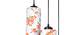 Kashton Multicolor Fabric Cluster Hanging Light (Multicolor) by Urban Ladder - Design 1 Side View - 612735
