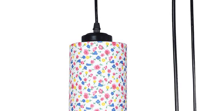 Sage Multicolor Fabric Cluster Hanging Light (Multicolor) by Urban Ladder - Design 1 Side View - 612736