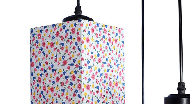 Lucca Multicolor Fabric Cluster Hanging Light (Multicolor) by Urban Ladder - Design 1 Side View - 612745