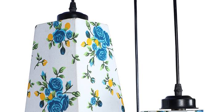 Forrest Multicolor Fabric Cluster Hanging Light (Multicolor) by Urban Ladder - Design 1 Side View - 612752