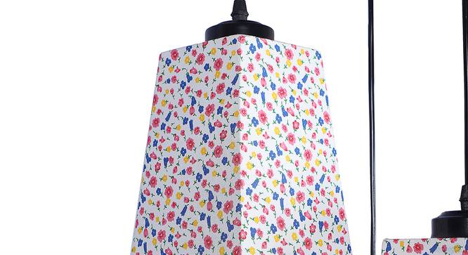 Isaias Multicolor Fabric Cluster Hanging Light (Multicolor) by Urban Ladder - Design 1 Side View - 612754
