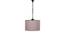 Drew Grey  Fabric  Hanging Light (Grey) by Urban Ladder - Design 1 Side View - 612757