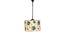 Kannon Multicolor Fabric  Hanging Light (Multicolor) by Urban Ladder - Design 1 Side View - 612759