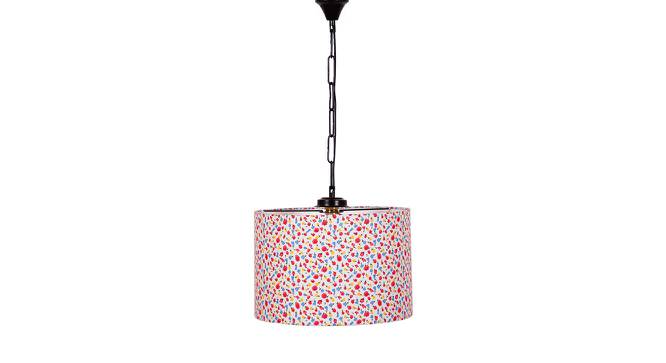Sonny Multicolor Fabric  Hanging Light (Multicolor) by Urban Ladder - Design 1 Side View - 612761