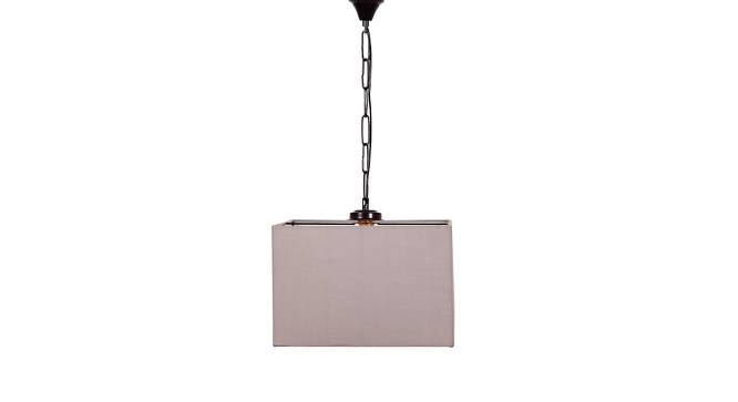 Santana Grey  Fabric  Hanging Light (Grey) by Urban Ladder - Design 1 Side View - 612762
