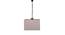 Santana Grey  Fabric  Hanging Light (Grey) by Urban Ladder - Design 1 Side View - 612762