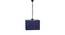 Conrad Blue  Natural Fiber  Hanging Light (Blue) by Urban Ladder - Design 1 Side View - 612764