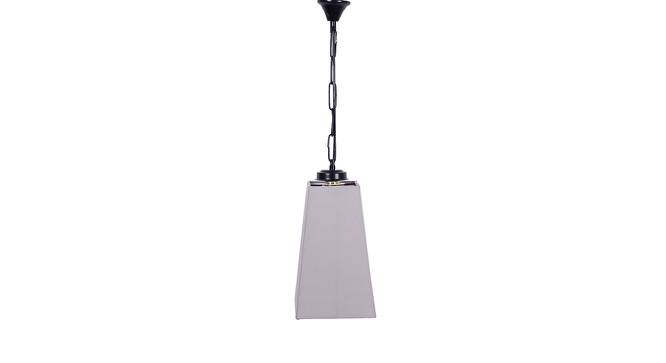 Julien Grey  Fabric  Hanging Light (Grey) by Urban Ladder - Design 1 Side View - 612782