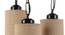 Trenton Beige  Natural Fiber Cluster Hanging Light (Beige) by Urban Ladder - Design 1 Side View - 612789