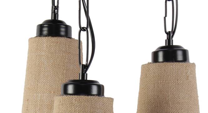 Gustavo Beige  Natural Fiber Cluster Hanging Light (Beige) by Urban Ladder - Design 1 Side View - 612791