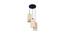 Reed Beige Natural Fiber Cluster Hanging Light (Beige) by Urban Ladder - Front View Design 1 - 612822