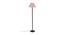 Jimmy Multicolor Fabric Shade Floor Lamp with Black  Iron Base (Multicolor) by Urban Ladder - Design 1 Side View - 612827