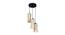 Jase Beige Bamboo Cluster Hanging Light (Beige) by Urban Ladder - Front View Design 1 - 612833