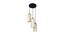 Dax Beige Bamboo Cluster Hanging Light (Beige) by Urban Ladder - Front View Design 1 - 612834