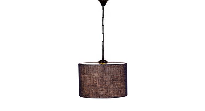Drake Blue Natural Fiber  Hanging Light (Blue) by Urban Ladder - Front View Design 1 - 612837