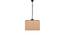 Kenzo Beige  Natural Fiber  Hanging Light (Beige) by Urban Ladder - Front View Design 1 - 612839