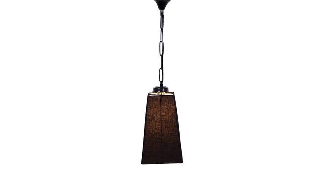 Alec Black  Fabric  Hanging Light (Black) by Urban Ladder - Front View Design 1 - 612847