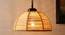 Keith Beige  Bamboo  Hanging Light (Beige) by Urban Ladder - Front View Design 1 - 612850