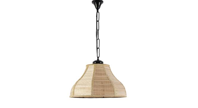 Taylor Beige  Bamboo  Hanging Light (Beige) by Urban Ladder - Front View Design 1 - 612851