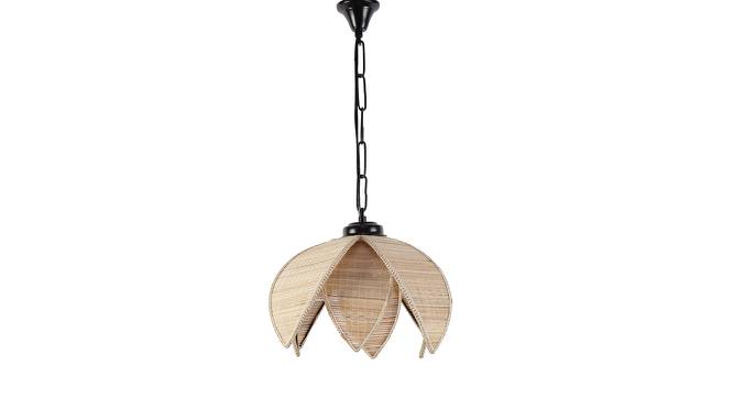 Sincere Beige  Bamboo  Hanging Light (Beige) by Urban Ladder - Front View Design 1 - 612854