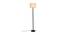 Cayson Multicolor Fabric Shade Floor Lamp with Black  Iron Base (Multicolor) by Urban Ladder - Front View Design 1 - 612877