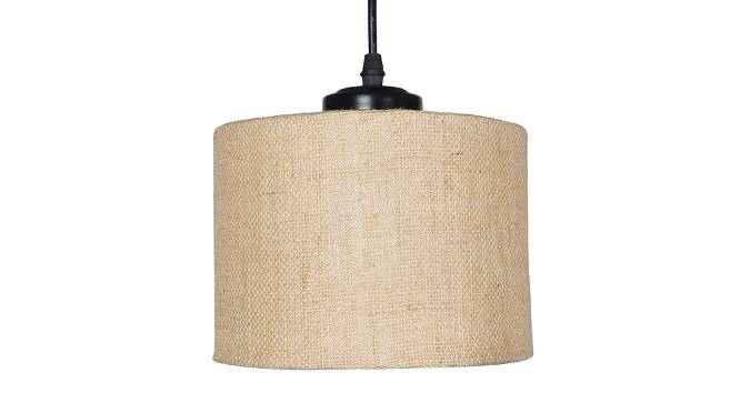 Franklin Beige Natural Fiber Cluster Hanging Light (Beige) by Urban Ladder - Design 1 Side View - 612893