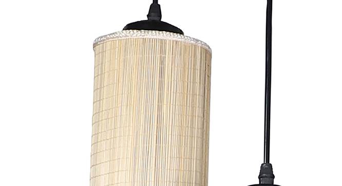 Dax Beige Bamboo Cluster Hanging Light (Beige) by Urban Ladder - Design 1 Side View - 612897