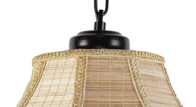 Taylor Beige  Bamboo  Hanging Light (Beige) by Urban Ladder - Design 1 Side View - 612905