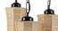 Shiloh Beige  Bamboo Cluster Hanging Light (Beige) by Urban Ladder - Design 1 Side View - 612913