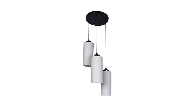Gregory Grey Fabric Cluster Hanging Light (Grey) by Urban Ladder - Front View Design 1 - 612930