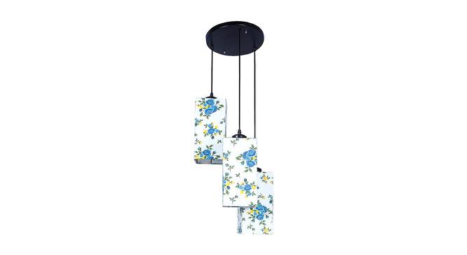 Leonidas Multicolor Fabric Cluster Hanging Light (Multicolor) by Urban Ladder - Front View Design 1 - 612946