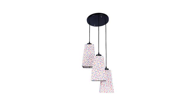 Isaias Multicolor Fabric Cluster Hanging Light (Multicolor) by Urban Ladder - Front View Design 1 - 612959
