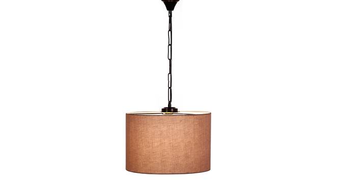 Drew Grey  Fabric  Hanging Light (Grey) by Urban Ladder - Front View Design 1 - 612960