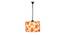 Braylon Multicolor Fabric  Hanging Light (Multicolor) by Urban Ladder - Front View Design 1 - 612964