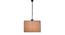 Santana Grey  Fabric  Hanging Light (Grey) by Urban Ladder - Front View Design 1 - 612969