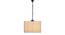 Wells White  Natural Fiber  Hanging Light (White) by Urban Ladder - Front View Design 1 - 612971