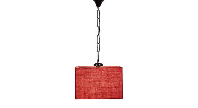Julio Pink  Natural Fiber  Hanging Light (Pink) by Urban Ladder - Front View Design 1 - 612972