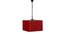 Nikolai Maroon  Natural Fiber  Hanging Light (Maroon) by Urban Ladder - Front View Design 1 - 612973